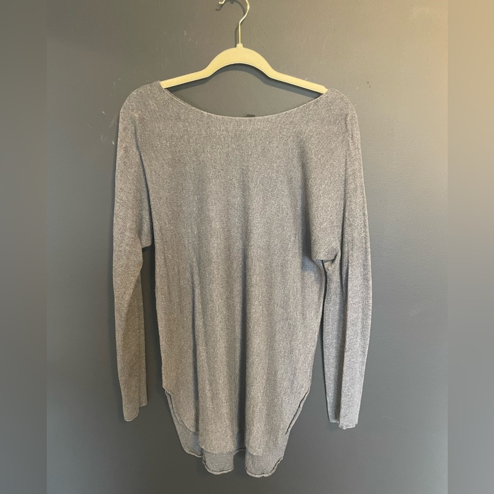 grey sweater